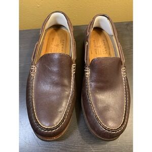 Sperry Top Sider Men's Gold Cup Leather Slip-on Shoes Size 7 Preppy Boat